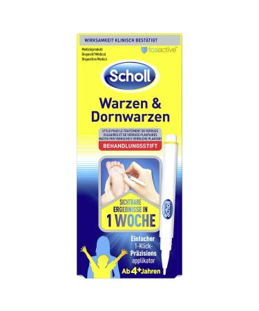 Scholl Warts & Plantar Warts Treatment Pen 2g (1 Pack)