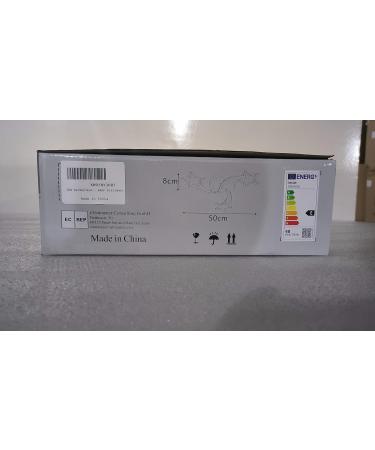 Comely Dimmable LED Ceiling Lamp with Remote Control | Modern 30W Star Design | White Starry Sky Light for Children's Room Bedroom & Dining Room | 3000K-6500K - Buy Online on GoSupps.com