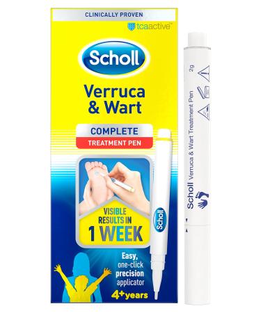 Scholl Verruca and Wart Complete Treatment Gel Pen Single