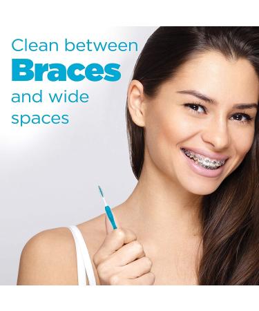 GUM Go-Betweens Cleaners Wide - Pack of 3 (10 Ct) | Dental Floss Picks - Buy Online on GoSupps.com