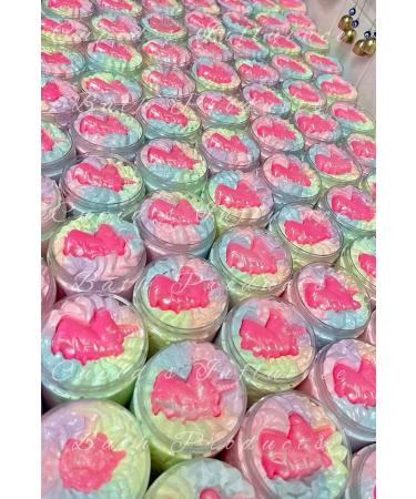 Whipped Soap | Luxurious Kaolin Clay Body Wash | Shower Fluff | Shaving Foam | Shower Cream | Bubble Bath | Handmade Soap | Shower Whip | Seasonal Gifts | Stocking Fillers (BUBBLE GUM) - Buy Online on GoSupps.com