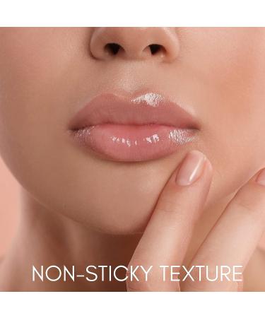 Kukubird Clear Moisturizing Crystal Stone Nourishing Lip Oil - Crystal Pink - Buy Online on GoSupps.com