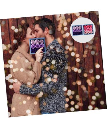 Shop Ipetboom Gradient Rose Soap Bouquet - Artificial Rose Flowers & Soap Gift Boxes for International Delivery - Buy Online on GoSupps.com