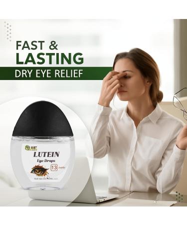 Lutein Eye Drops Gentle Daily Eye Care with Lutein, Honeysuckle, Cassia Seed, Wild Chrysanthemum & Vitamin B6 Hydrating, Preservative-Free, Lens-Friendly Formula 0.5 fl oz - Buy Online on GoSupps.com
