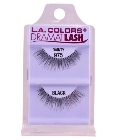 L.A. Colors Dramatilash Dainty Eyelash  Black  0.01 Ounce Black 0.01 Ounce - Buy Online on GoSupps.com