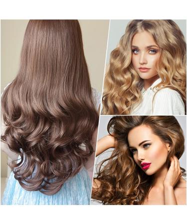 Jumbo Hair Curlers Rollers Set - 24Pcs Self Grip Rollers with Stainless Steel Clips for Long & Short Hair Volume - Buy Online on GoSupps.com