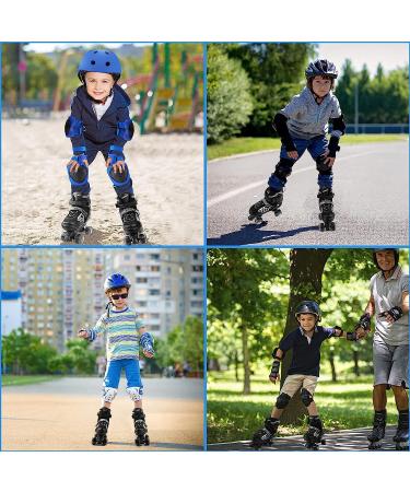 SZHZS Kids Roller Skates | Adjustable for Youth and Adults | All Light up Wheels | Black&White - Medium - Buy Online on GoSupps.com