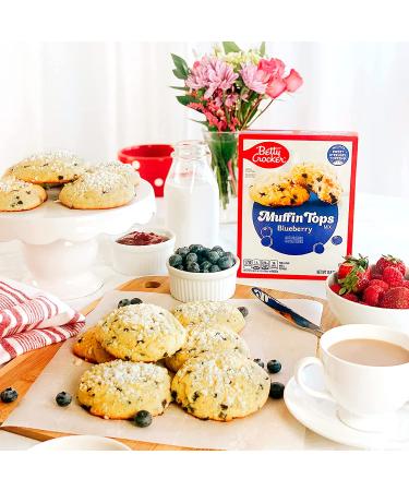Betty Crocker Blueberry Muffin Tops Baking Mix - 11.9 oz Box - Buy Online on GoSupps.com
