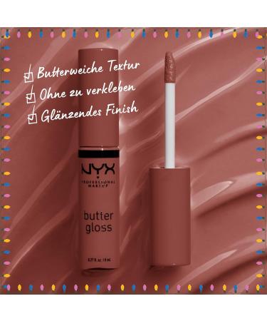 NYX Professional Makeup Home Alone Butter Gloss Pizza Vault Nude - Buy Online on GoSupps.com