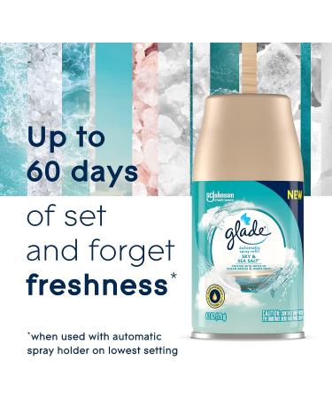 Glade Automatic Spray Refill Sky & Sea Salt Air Freshener 6.2 Oz 2 Count - Home & Bathroom - Buy Online on GoSupps.com