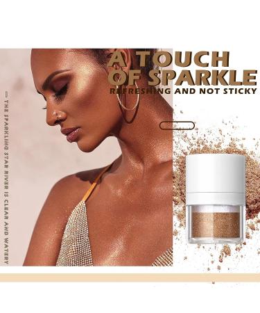 HOSAILY Polvo De Hadas Body Highlighter Powder - Golden Brown, 1 Ounce - Buy Online on GoSupps.com