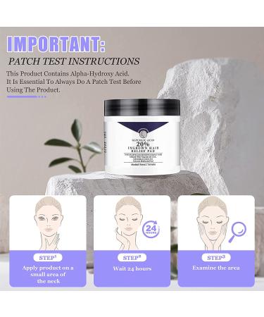 TaShow Ingrown Hair Treatment Pads - 70 Pads with AHA & Natural Extracts for Bikini Area, Razor Bumps, Razor Burn, Waxing - Buy Online on GoSupps.com