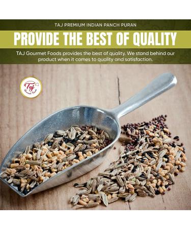 Taj Premium Indian Panch Puran 5 Spice Blend - 21oz (1lb) Pack of 1 - Buy Online on GoSupps.com