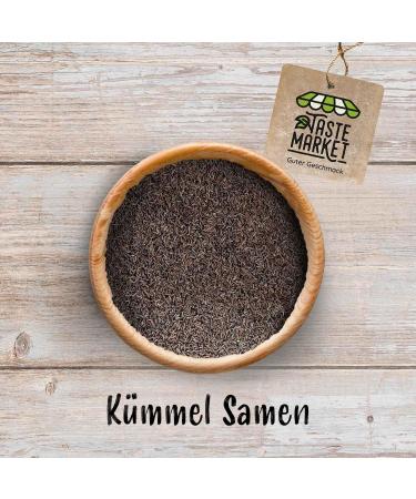  TASTE Guter Geschmack 100g whole cumin seeds | whole cumin seeds | spices | bread spices | caraway tea - Buy Online on GoSupps.com
