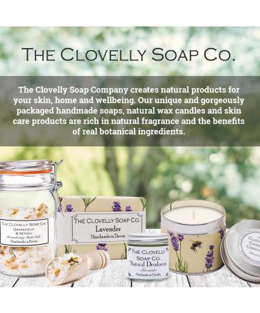 Clovelly Soap Co Natural Handmade Exfoliating Soap Bar with Honey & Oat for all Skin Types 100g - Buy Online on GoSupps.com