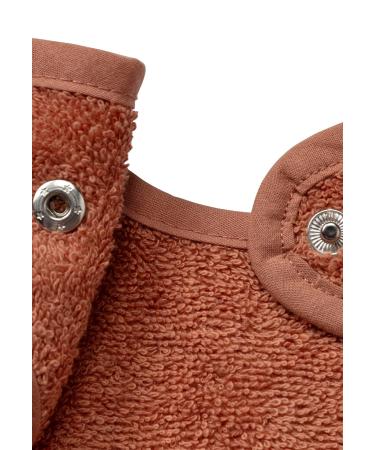 Terry Cloth Bib with Snap Fastener & Duck Appliqu | Edda Lou - International Shipping - Buy Online on GoSupps.com