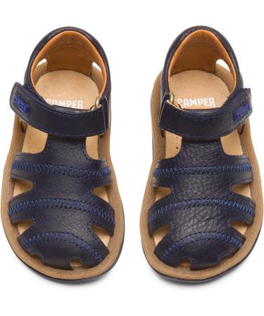 Camper Boy's Bicho First Walkers 80372 Sandal - Navy Blue | Size 7 UK - Buy Online on GoSupps.com