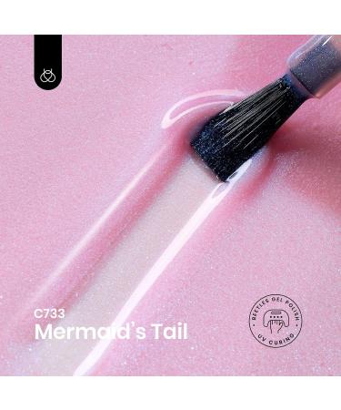 Beetles Mermaid Pearl Pink Gel Nail Polish - Soak Off 15ml DIY Manicure Salon Art | At-Home Gel Nail Design with Nail Lamp | 1pcs - Buy Online on GoSupps.com