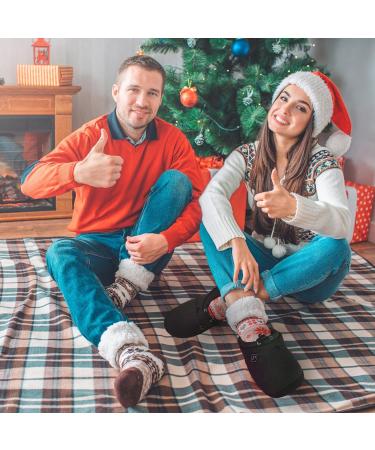 Heated Slippers for Men & Women - Rechargeable with 3 Temp Settings 8-Hour Warmth & 2200mAh Battery (Sizes 4-5 M 6-7 W - Buy Online on GoSupps.com