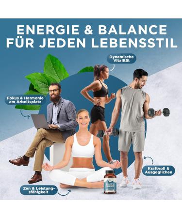 Buy High-Dose Ashwagandha Capsules with Magnesium & Vitamin B6 | 180 Vegan Capsules | 2004mg Premium Indian Sleepberry Powder | Natural & Lab-Tested | Made in Austria - Buy Online on GoSupps.com