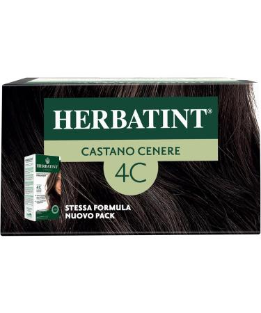  Herbatint Herbatint Permanent Hair Colour Gel 4C Ash Brown - 170ml | Ammonia-Free 100% White Hair Coverage | for Sensitive Skin with 8 Organic Natural Extracts - Buy Online on GoSupps.com