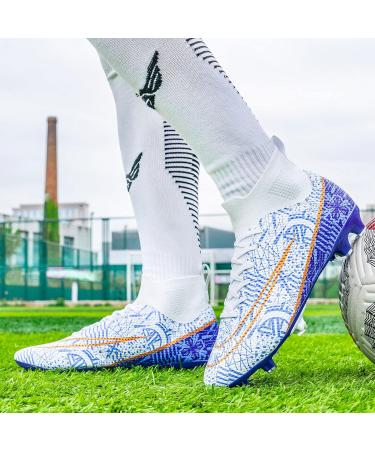 Sudorun Kids Football Boots - Indoor & Turf Shoes for Boys & Girls (36 EU) - AG FG TF Training Footwear - Buy Online on GoSupps.com
