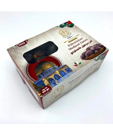 Fresh & Juicy Medjool Dates from Jericho Palestine 2023 Harvest Free from Additives Sugar Preservatives Palestinian Dates (Medium Date 900g) Medium Date Size 900g - Buy Online on GoSupps.com