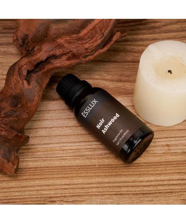 Fragrance Oil ESSLUX Noir Ashwood Large Single Essential Oil 30ml Vanilla Aroma Candle Making Scents Middle Eastern Scented Oils for Home for Diffuser Massage Soap Perfume Humidifier - Buy Online on GoSupps.com