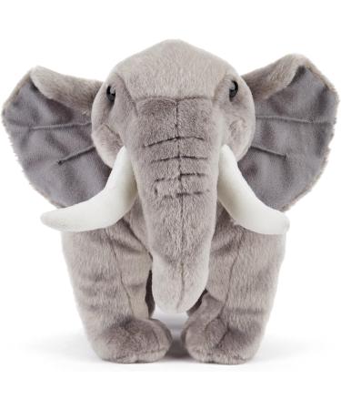 Zappi Co Safari Animals Collection Plush Elephant Toy - Soft & Cuddly (36cm Depth) - Buy Online on GoSupps.com