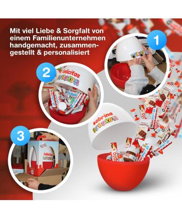 Personalized Large Chocolate Packs | Chocolate Friends Gifts - Ferrero Mix - Perfect Birthday & Easter Surprise Egg for All Ages (1 Pack) - Buy Online on GoSupps.com
