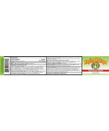 Raging Kakapo Pain Relief Cream - Fast Relief for Sore Muscles & Joint Pain with Histamine Dihydrochloride, Capsaicin, Emu Oil, Arnica & More - Buy Online on GoSupps.com
