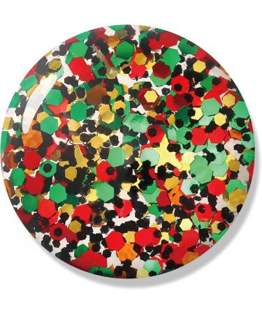 Bluesky Christmas Exclusive Gel Nail Polish Bauble 5ml Tree's Got Twinkle Green Glitter Soak-Off Gel Polish for 21 Day Manicure Professional Salon & Home Use Requires Curing Under UV/LED Lamp - Buy Online on GoSupps.com