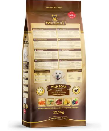 WOLFSBLUT Adult Wild Boar 12.5 kg - Buy Online on GoSupps.com