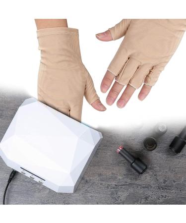 Professional Fiber Cotton Anti UV Gloves Nail Art UV Shield Gloves Manicure ToolBeige Characteristic Nail Trimming Glove Can Successful Smooth to Hold Light Weight and in Small Acoutoi3kp1cxba5-13 - Buy Online on GoSupps.com