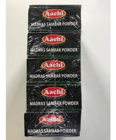 Aachi Masala Madras Sambar Powder 5 x 200 g - Buy Online on GoSupps.com