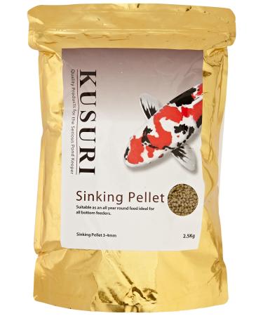 Kusuri Koi Food Kusuri Sinking 4mm 2.5KG Pack of 1 2.5 kg (Pack of 1) - Buy Online on GoSupps.com