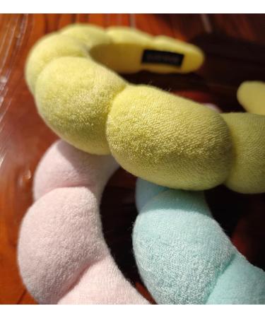 2023 Terry-Green Spa Headband for Women | Puffy Headband for Face Washing, Makeup, Skincare - Buy Online on GoSupps.com