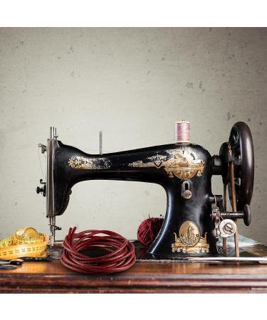 Sewing Machine Leather Belt Set - 4 Pieces 72 x 3/16 Inch with Hook | Universal Pedal Sewing Machine Replacement Parts and Accessories - Buy Online on GoSupps.com
