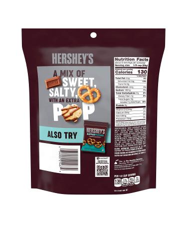 Hershey's Popped Snack Mix 8 oz - Delicious Chocolate and Popcorn Mix - Buy Online on GoSupps.com