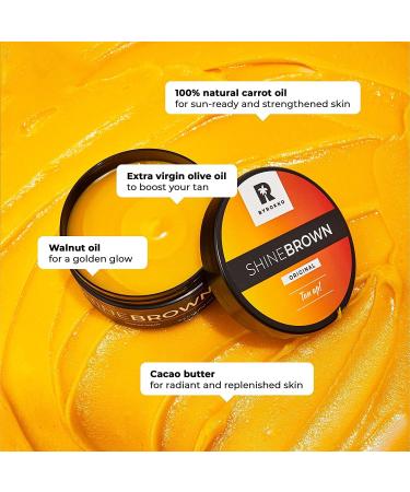 BYROKKO - Shine Brown - Premium Tan Boosting Cream (190 ml) - Buy Online on GoSupps.com