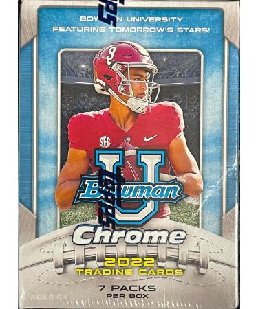 2022 Bowman Chrome University Football Value Box