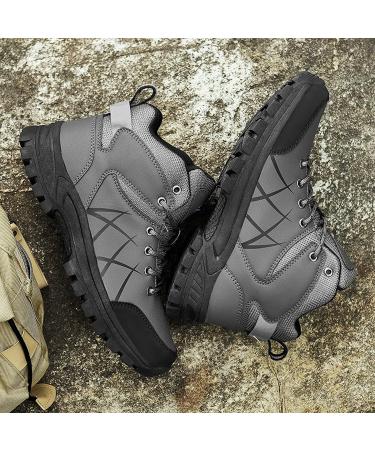 Men's White Waterproof Sneakers - Breathable Lightweight Sport Shoes for Gym & Outdoor | Gray 43 EU - Buy Online on GoSupps.com