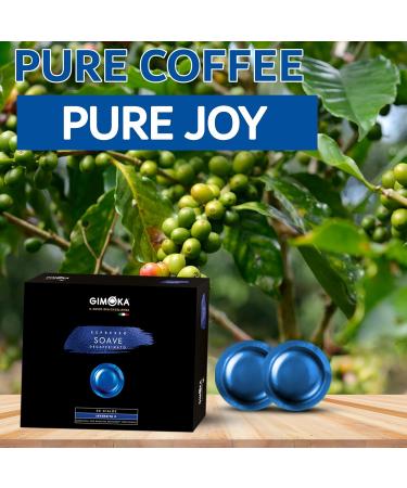 Intenso Decaffeinato Cremoso Vellutato Coffee Capsule (SOAVE Pack 3 SOAVE Pack 3) SOAVE (50x3) Pack 3 - Buy Online on GoSupps.com