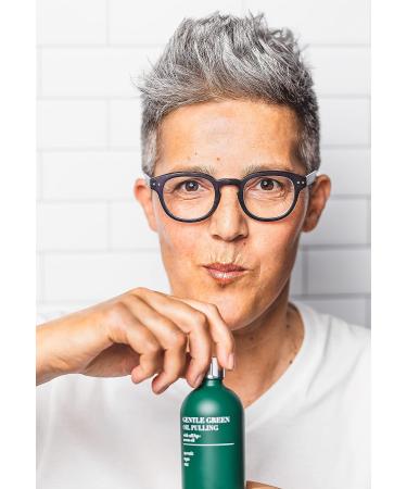 Terra & Co. Ayurvedic Oil Pulling Mouthwash - Vegan, Alcohol-Free, Fluoride-Free, 200ml Green Oil for Oral Health - Buy Online on GoSupps.com