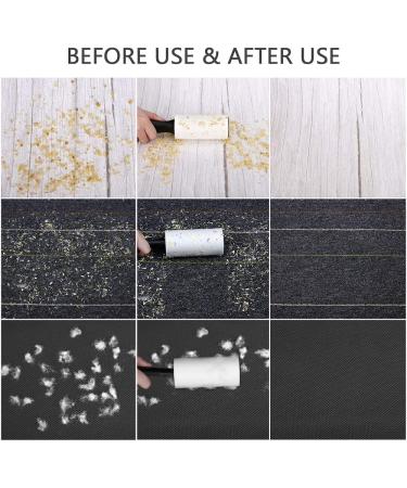 480 Sheet Extra Sticky Lint Roller - Pet Hair Remover for Clothes - 4 Handles + 8 Refills - Buy Online on GoSupps.com