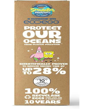SpongeBob x Ecoegg Gary & Mary Dryer Balls - Fragrance Free Hypoallergenic Eco-Friendly Reduces Dryer Time by 28 - Buy Online on GoSupps.com