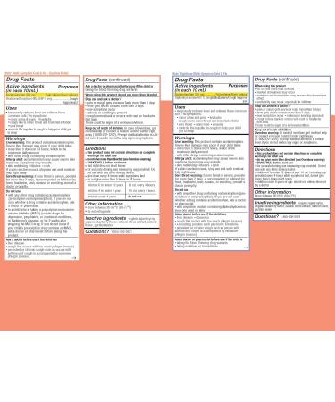 Genexa Kids' Clean Cold & Flu Relief Day/Night Multi-Symptom Dye Free 0% Artificial Additives Children's Liquid Pain Fever & Cough Medicine Ages 4-11 Organic Blueberry Flavor 8 fl oz (2 Pack) Daytime + Nighttime Cold  - Buy Online on GoSupps.com