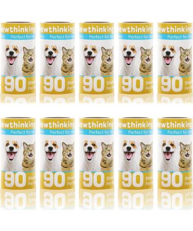 Newthinking 10 Pack Lint Roller Refills 90 Sheets Extra Sticky Lint Roller Refills for Clothes Pet Hair and Furniture Fits Most Standard Size Lint Roller Handle 900 Sheets - Buy Online on GoSupps.com