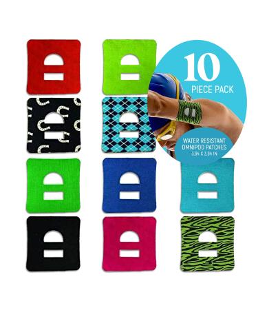 Omnipod overtape Adhesive Patch Extra Secure & Water Resistant. (Mix Pack)