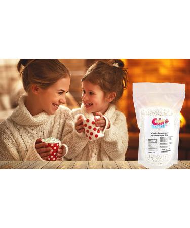Sarah's Candy Factory Vanilla Dehydrated Marshmallow Bits 8 oz - Resealable Bag - Pack of 1 - Buy Online on GoSupps.com